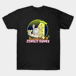 Cute Zombie Bunny Rabbit T-Shirt